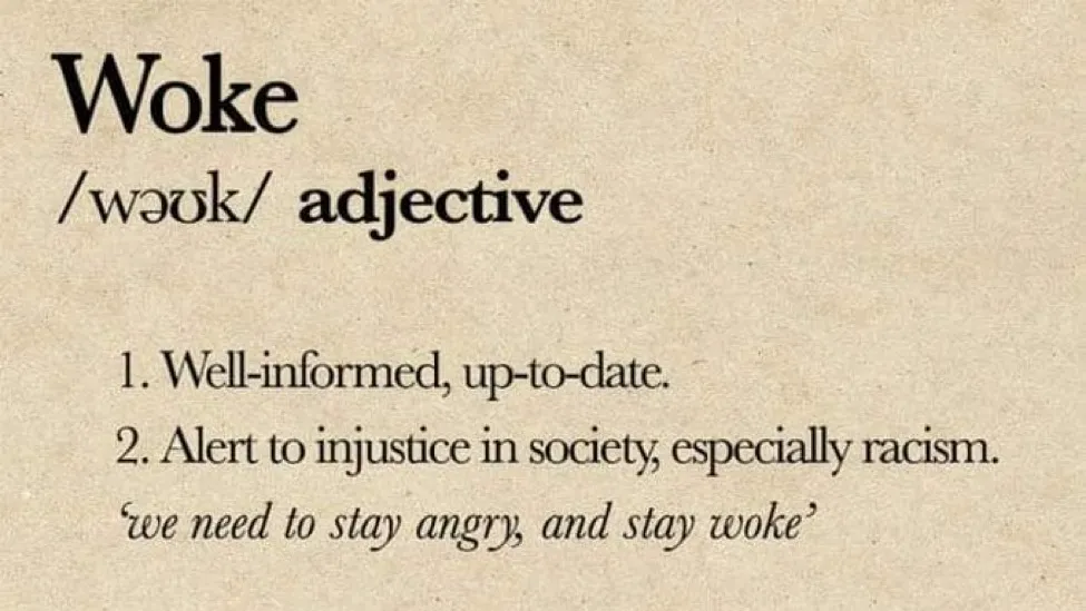 definition of woke