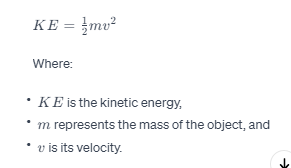 quantitative aspect of kinetic energy definition