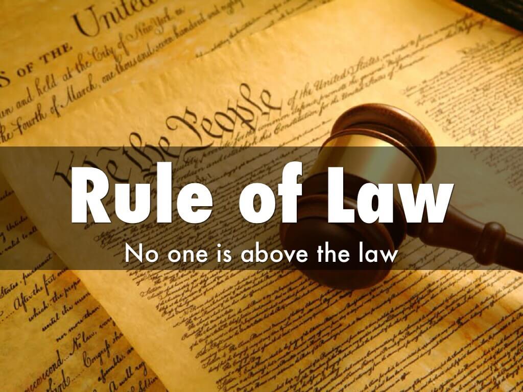 rule of law definition